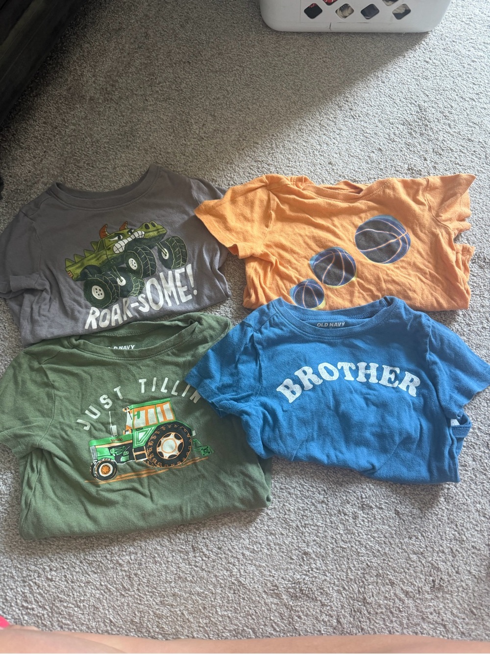 Old Navy Blue 'Brother' Kids Tee